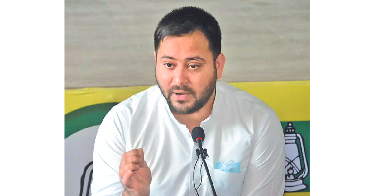 ‘Tejashwi offered support to BJP to shield his family’